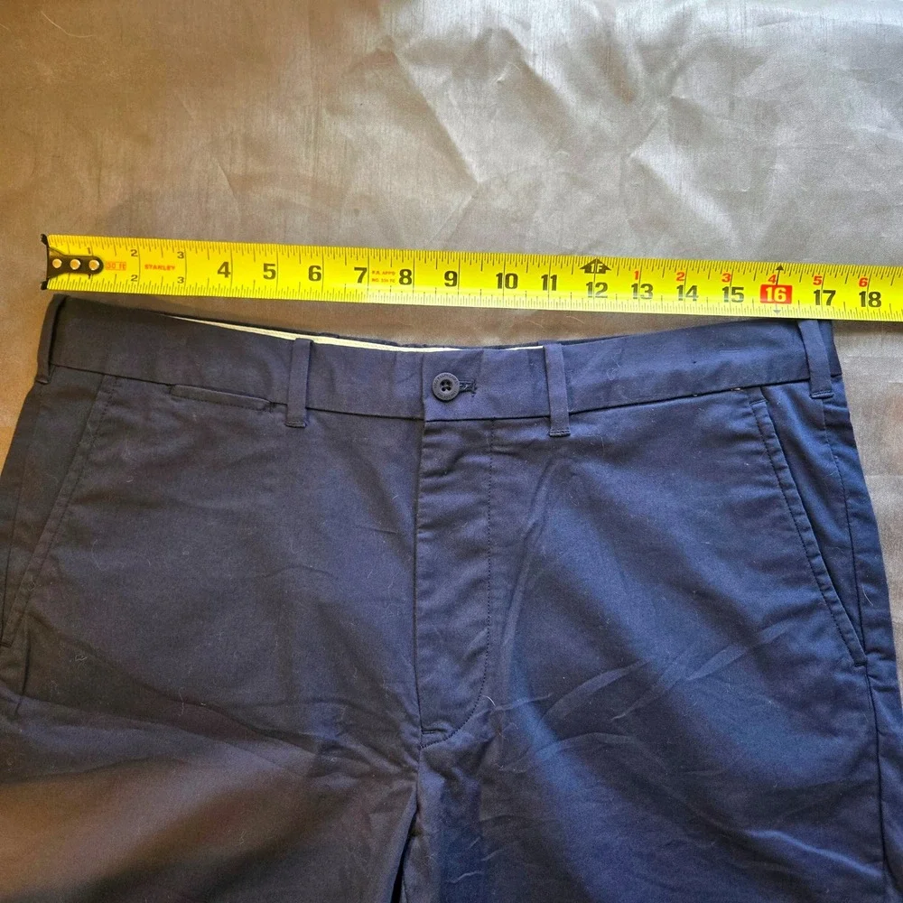 Polo Ralph Lauren Mens Navy Blue Performance Golf Tailored Fit Shorts‎ Size 33